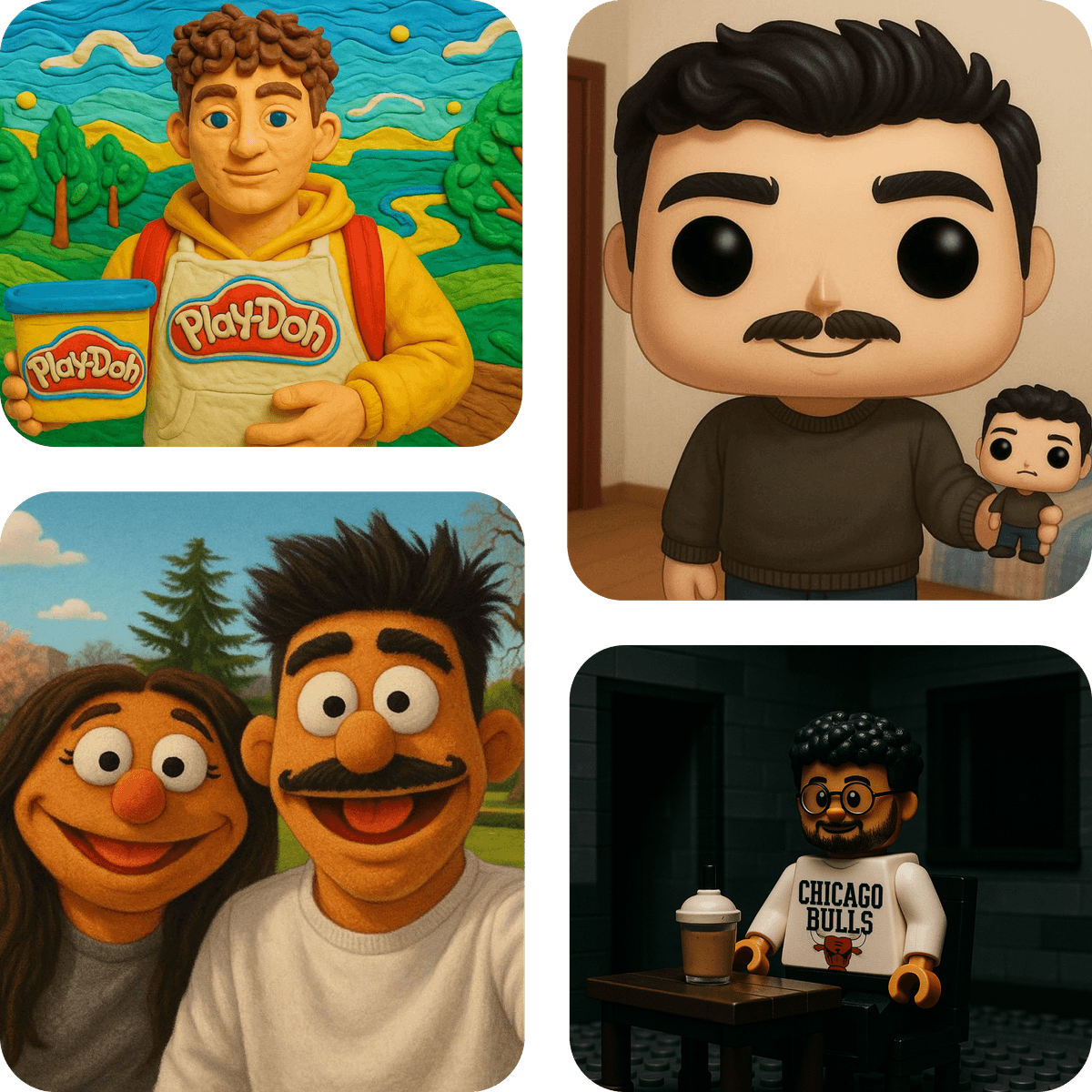 Turn Yourself into a 3D or LEGO Character